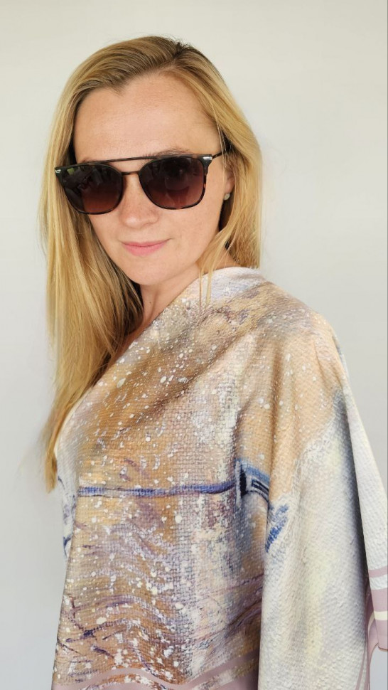 Платок «Теплые истории Юлии Белоусовой» 13