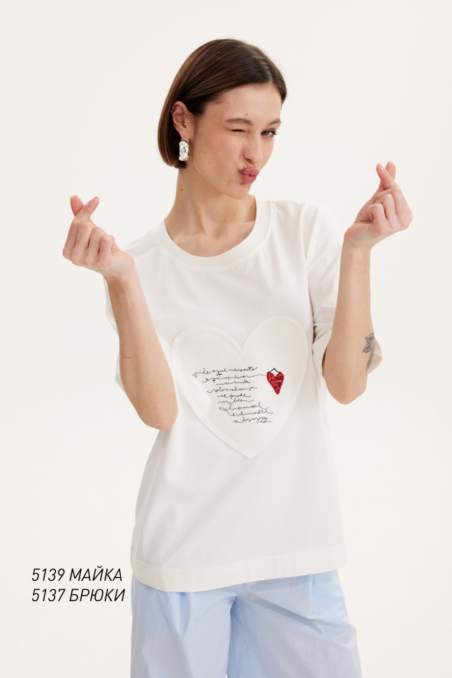 Футболка Niv Niv Fashion 5139