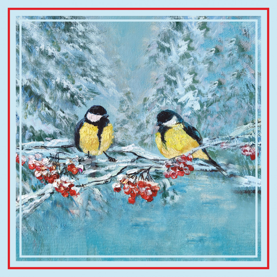 Платок «Теплые истории Юлии Белоусовой» 58