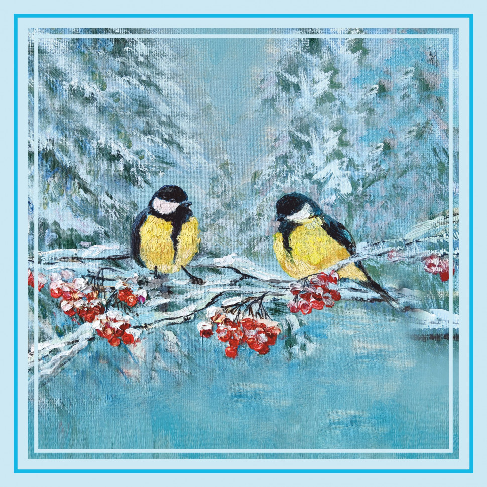 Платок ‭«Теплые истории Юлии Белоусовой» 59