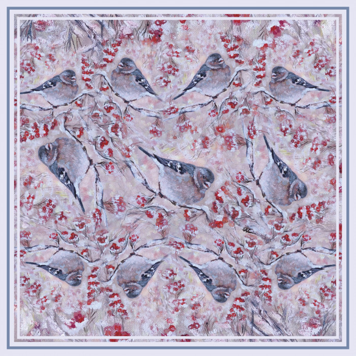 Платок ‭«Теплые истории Юлии Белоусовой» 60