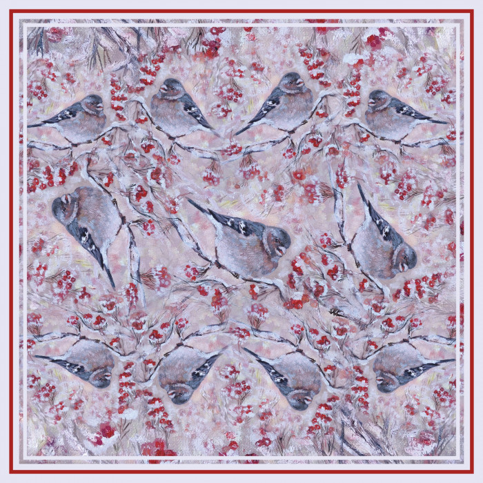 Платок ‭« Теплые истории Юлии Белоусовой» 61