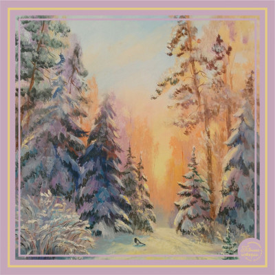 Платок «Теплые истории Юлии Белоусовой» 63