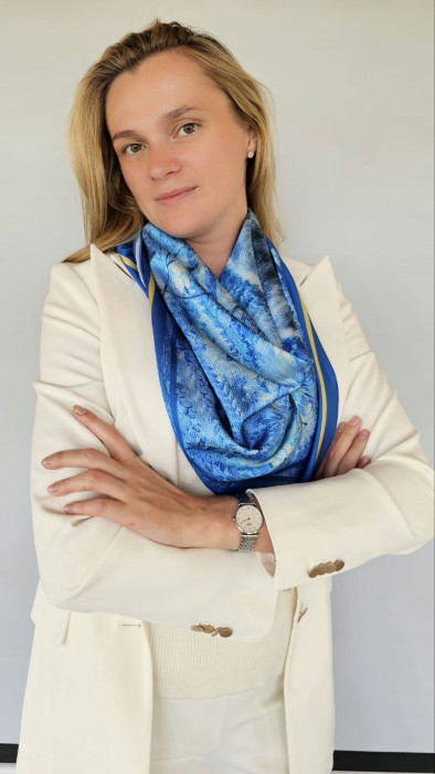 Платок «Теплые истории Юлии Белоусовой» 14