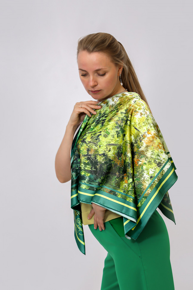 Платок «Теплые истории Юлии Белоусовой» 06