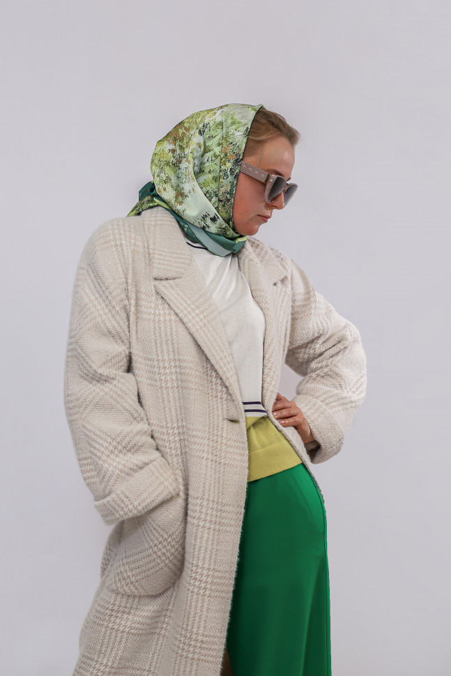 Платок «Теплые истории Юлии Белоусовой» 06