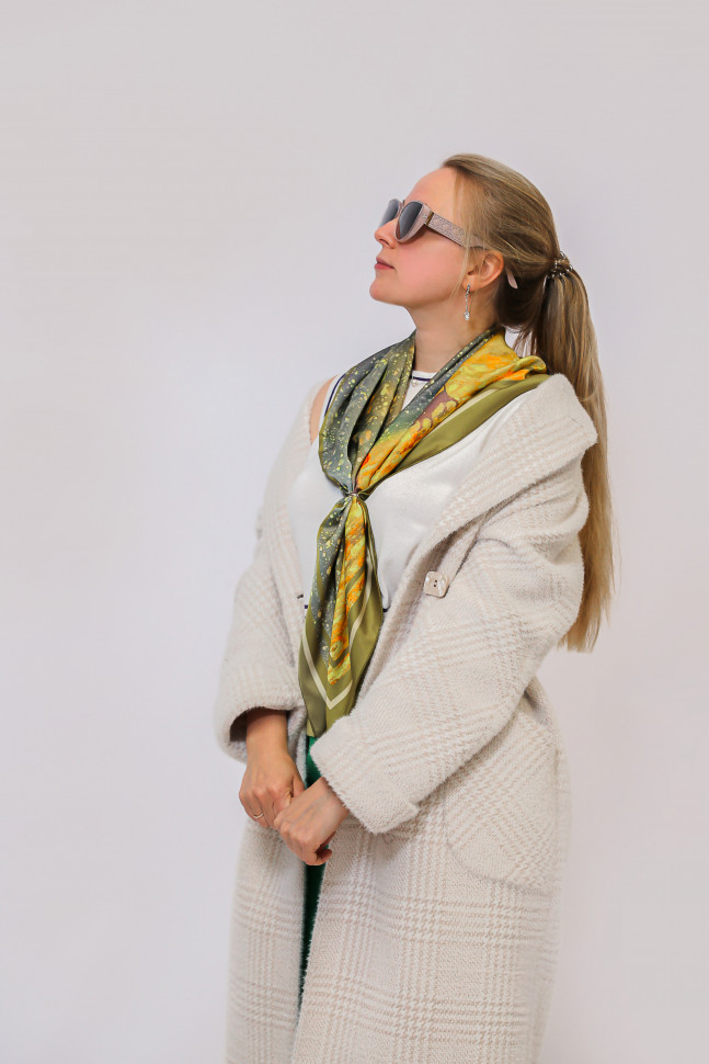 Платок «Теплые истории Юлии Белоусовой» 08