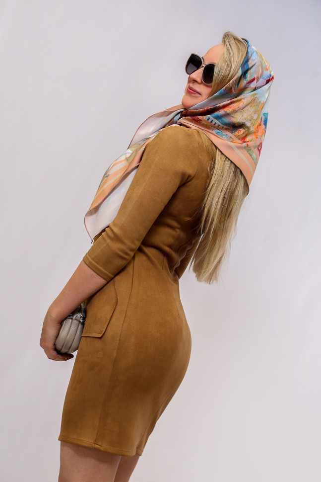 Платок «Теплые истории Юлии Белоусовой» 07