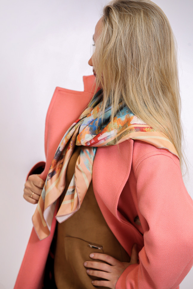 Платок «Теплые истории Юлии Белоусовой» 07